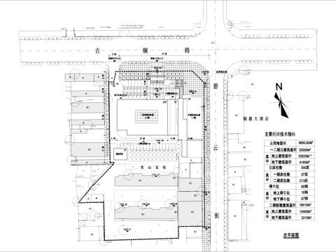 东川中医院综合楼建筑CAD施工图集cad施工图