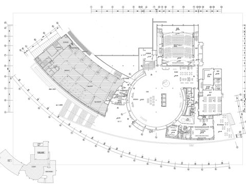 博物馆 纪念馆 展厅 最新全套施工图设计cad施工图