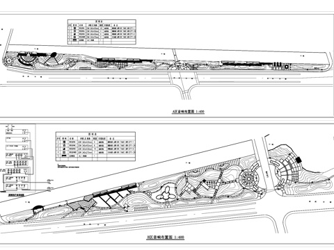 道路景观带音响系统平面布置CAD施工图cad施工图