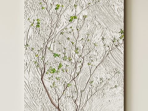 现代挂画 油画su模型