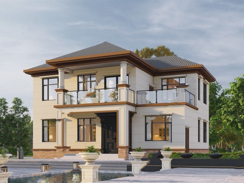 别墅自建房 最新全套施工图设计cad施工图