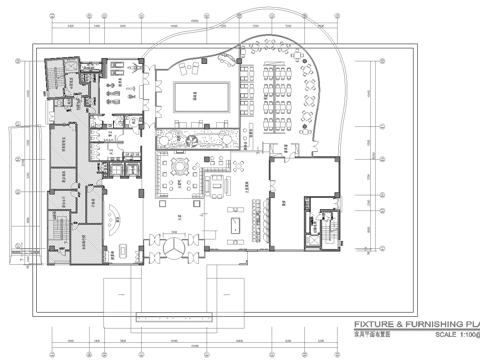娱乐会所 最新平面施工图设计cad施工图