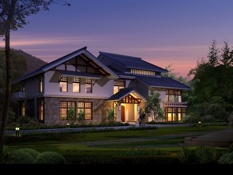 民宿建筑 最新全套施工图设计cad施工图