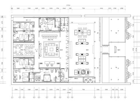 主题民宿 最新全套施工图设计cad施工图cad施工图