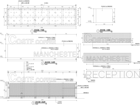 可移动花箱 不锈钢花池 种植池 花坛 CAD施工图cad施工图