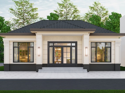 自建房外观 最新全套施工图设计cad施工图