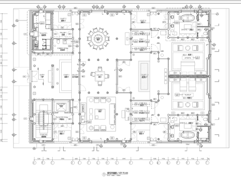 休闲娱乐民宿 最新全套施工图设计cad施工图