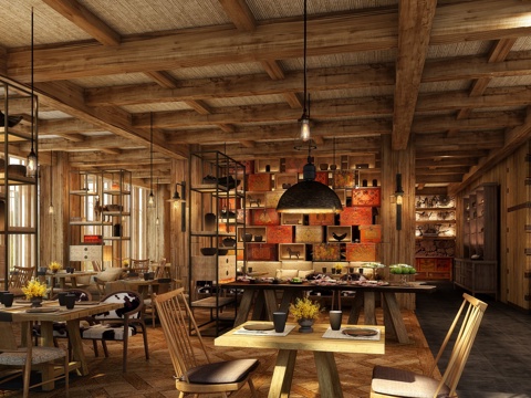 休闲民宿 最新全套施工图设计cad施工图