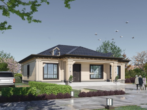 自建房外观 最新全套施工图设计cad施工图