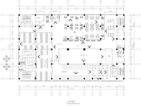 博奥健身房室内装饰CAD施工图集cad施工图
