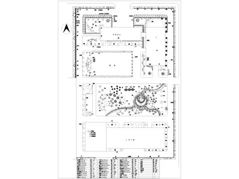 工业厂房景观平面CAD施工图cad施工图