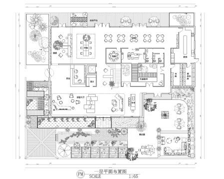 休闲娱乐民宿 最新全套施工图设计cad施工图