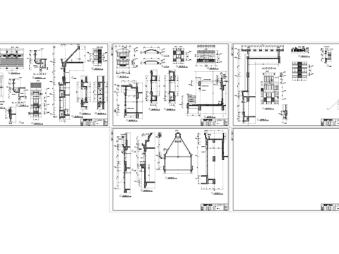 建筑墙身节点大样CAD施工详图cad施工图