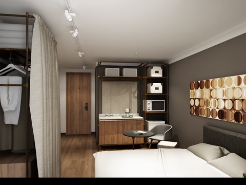 民宿 套房 标间 最新全套施工图设计cad施工图