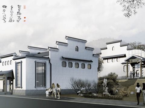 度假民宿建筑 最新全套施工图设计cad施工图