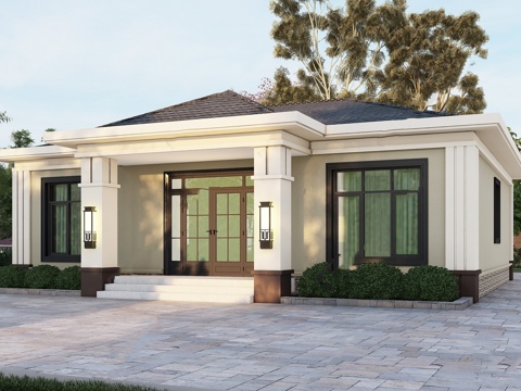 自建房外观 最新全套施工图设计cad施工图