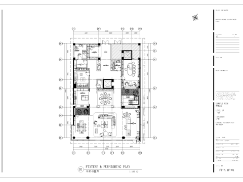 万科高档别墅 最新全套施工图设计cad施工图