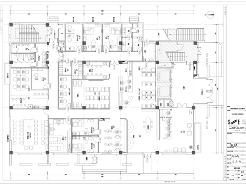 眼科医院 最新全套施工图设计cad施工图