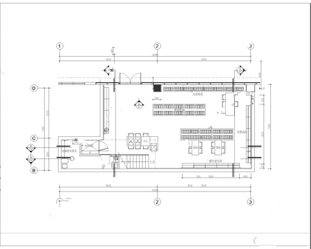 三层眼镜店 最新全套施工图设计cad施工图