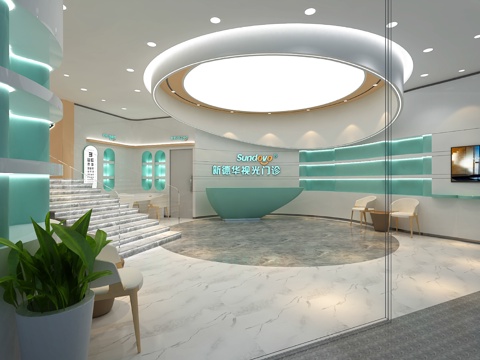 眼镜店 最新全套施工图设计cad施工图