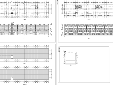 厂房工业建筑CAD施工图cad施工图