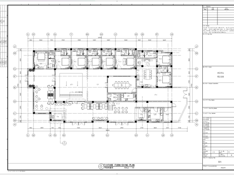 高档民宿酒店 最新全套施工图设计cad施工图