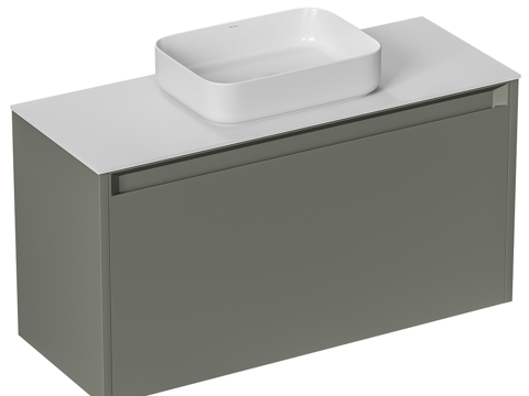  现代简约台盆柜 卫生间台盆柜 洗手台盆柜3d模型 