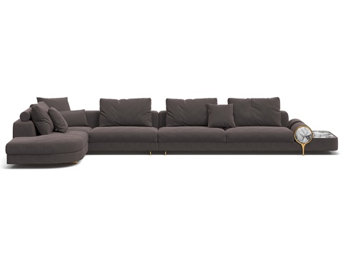  现代简约双人沙发 双人沙发 简约沙发 客厅沙发 休闲沙发 抱3d模型 