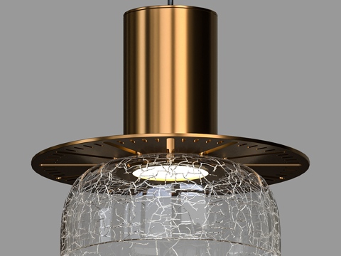  现代简约吊灯 吊灯 简约吊灯 餐厅吊灯 玻璃吊灯 灯3d模型 