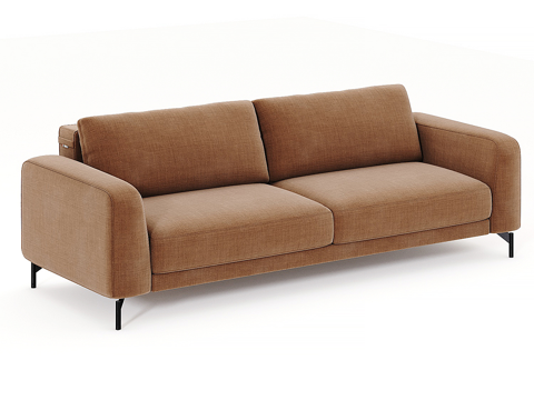  现代简约双人沙发 双人沙发 简约沙发 客厅沙发 休闲沙发3d模型 