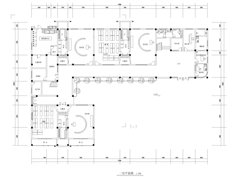 幼儿园建筑CAD施工图集cad施工图