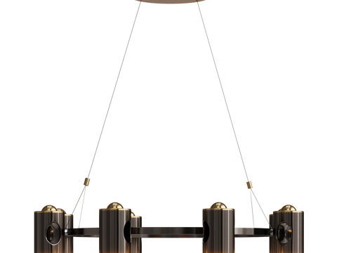  现代简约轻奢吊灯 吊灯 简约吊灯 餐厅吊灯 客厅吊灯 灯3d模型 