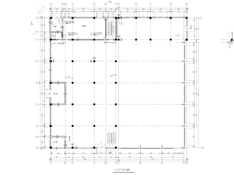 糖厂糖化车间厂房工业建筑CAD施工图cad施工图