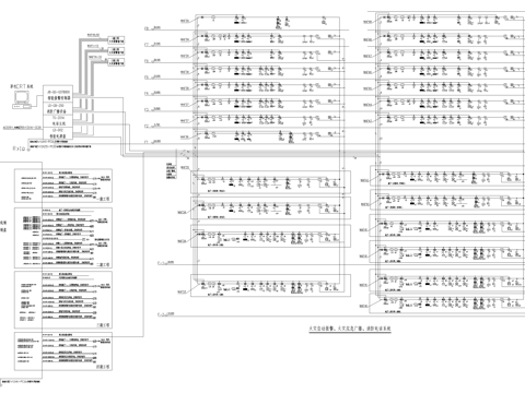 报警器消防图 系统图cad施工图