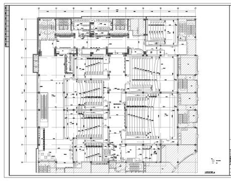 电影院 最新全套施工图设计cad施工图