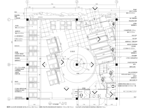 中式茶馆 三层茶室茶吧会所 茶楼cad施工图