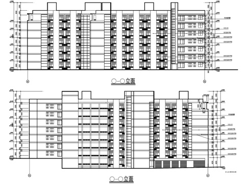 医院家属区教室公寓食堂招聘楼建筑CAD施工图集cad施工图