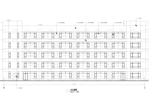 工业厂房建筑CAD施工图cad施工图