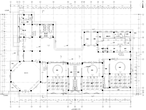 星河国际住宅小区欧式幼儿园建筑CAD施工图整套cad施工图