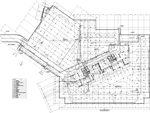 地下车库消防平面图 报警器消防图 烟感消防图cad施工图