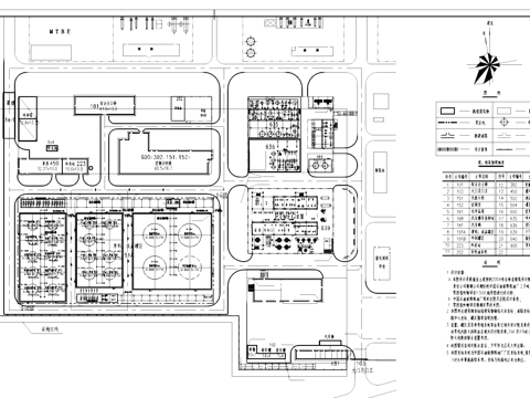 中石油前郭炼油厂建筑规划平面CAD施工图cad施工图cad施工图