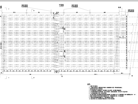 门式架工业厂房建筑布置CAD施工图cad施工图