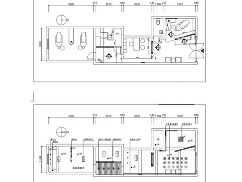 牙科诊所室内装饰CAD施工图集cad施工图