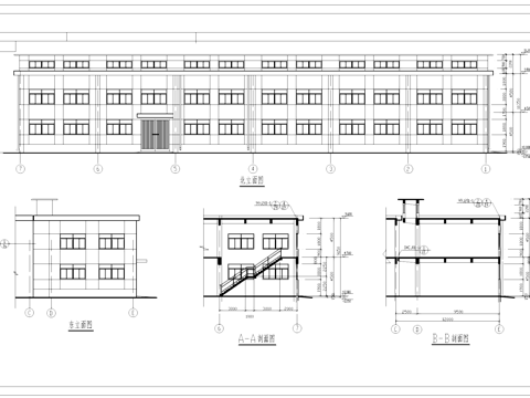材料仓库工业建筑CAD施工图cad施工图