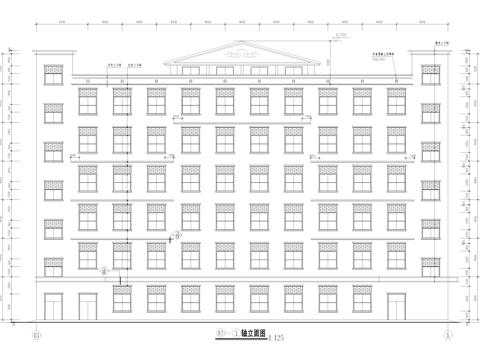 工业厂房办公建筑CAD施工图cad施工图