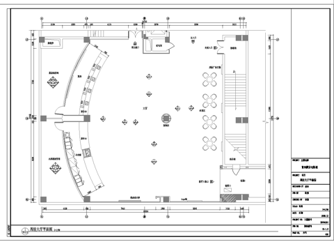 电影院 最新全套施工图设计cad施工图