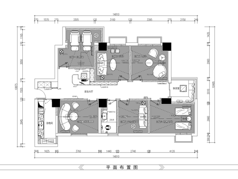 私人影院 最新全套施工图设计cad施工图