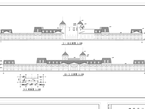 余杭茶馆休闲会所建筑CAD施工图cad施工图