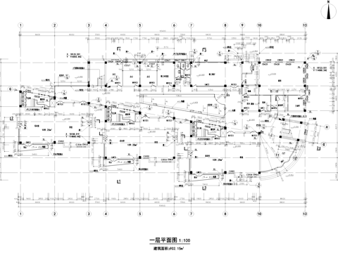 如诗美地幼儿园建筑结构CAD施工图集cad施工图