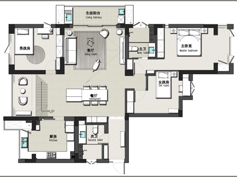别墅样板间 最新全套施工图设计cad施工图